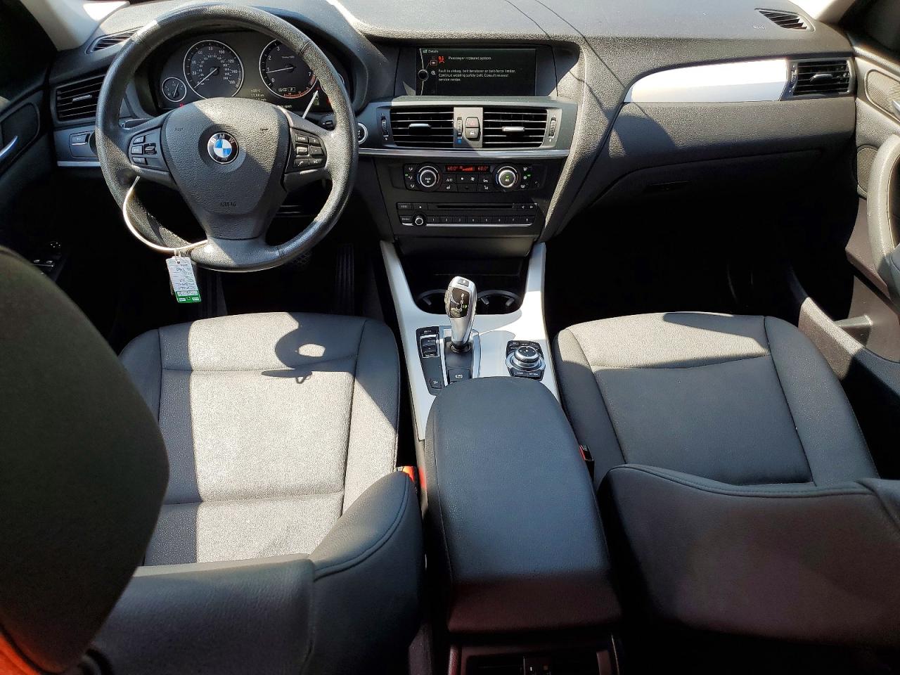 2013 Bmw X3 Xdrive28i Black vin: 5UXWX9C55D0A09365