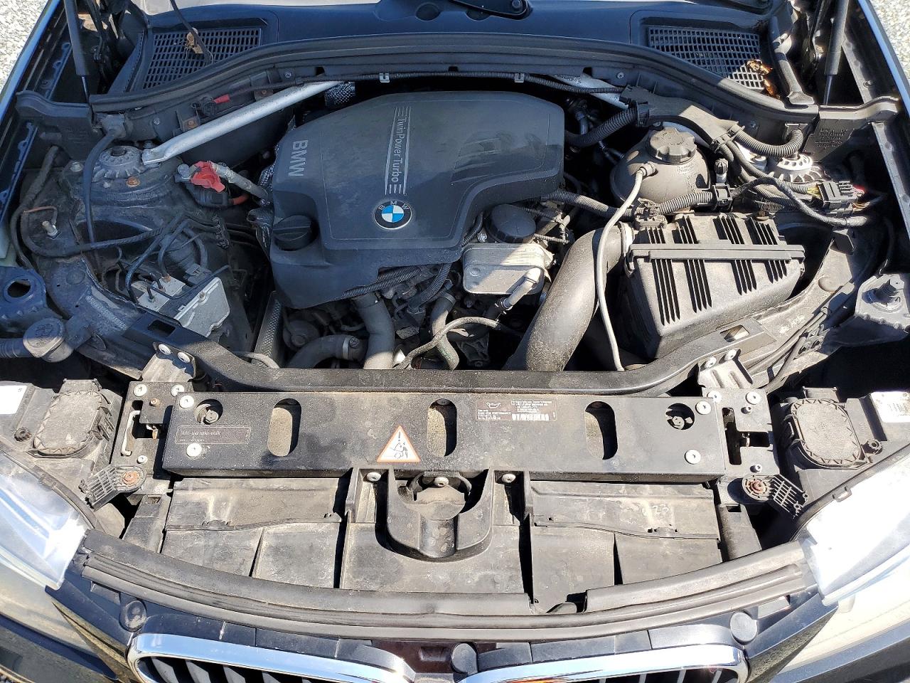 2013 Bmw X3 Xdrive28i Black vin: 5UXWX9C55D0A09365