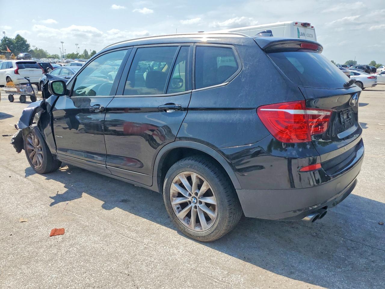 2013 Bmw X3 Xdrive28i Черный vin: 5UXWX9C55D0A14582