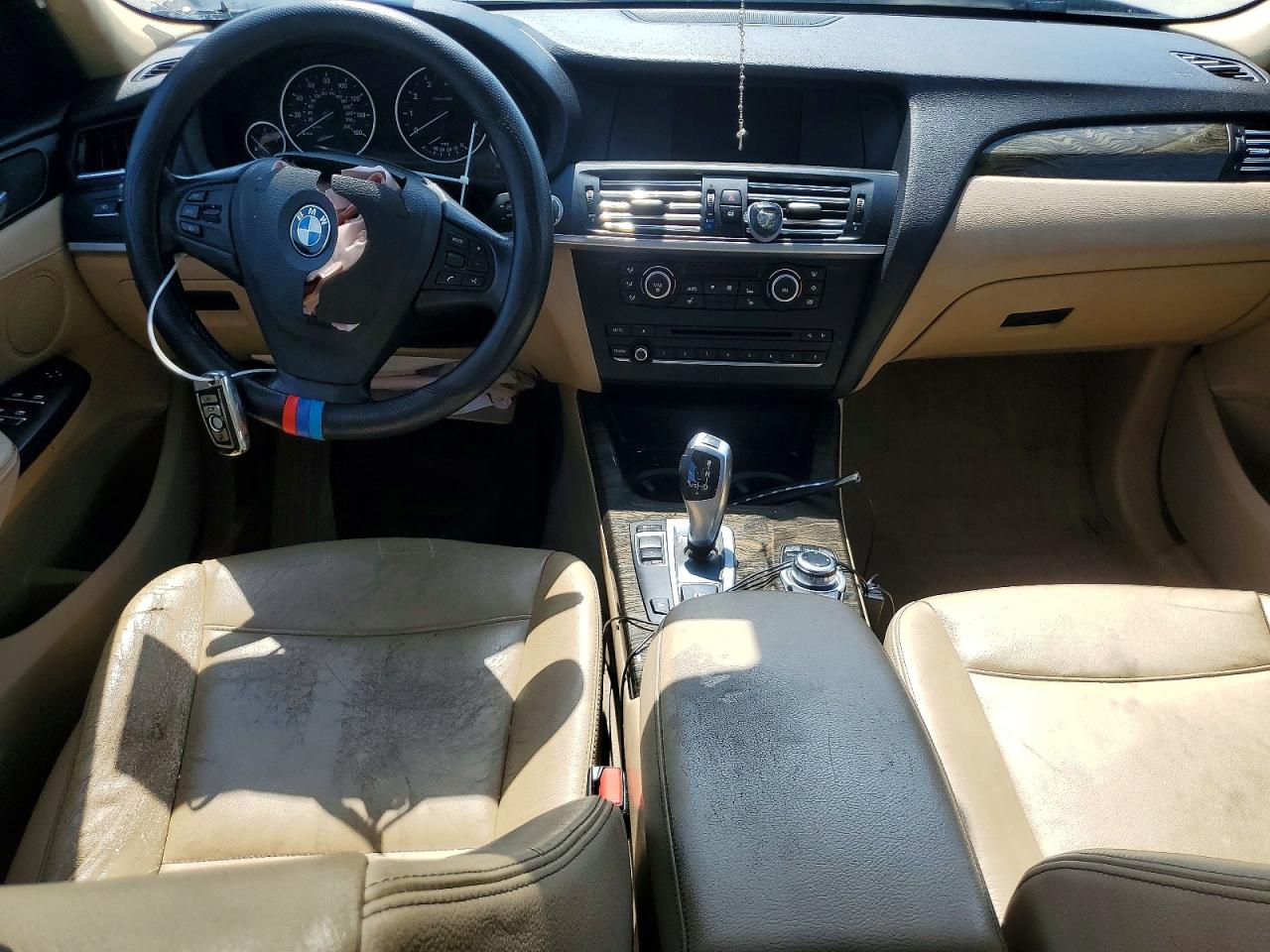 2013 Bmw X3 Xdrive28i Черный vin: 5UXWX9C55D0A14582