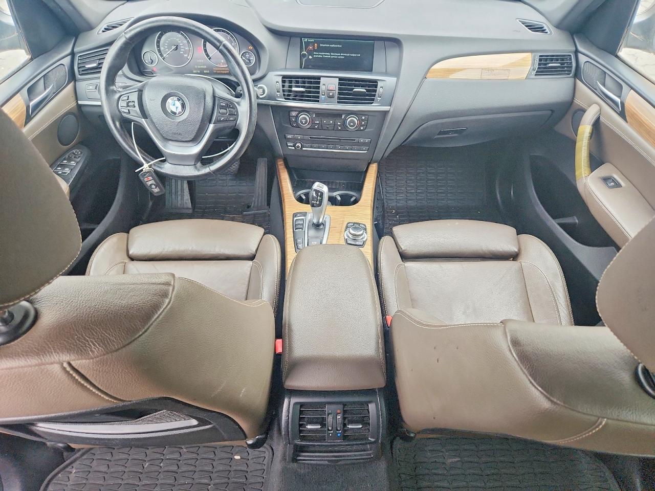 2013 Bmw X3 Xdrive28i Brown vin: 5UXWX9C55D0A17188