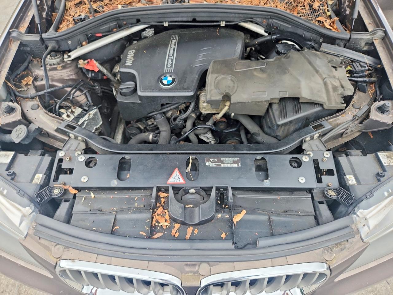 2013 Bmw X3 Xdrive28i Brown vin: 5UXWX9C55D0A17188