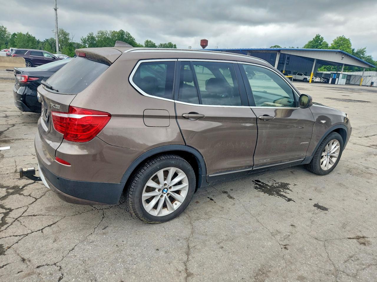 2013 Bmw X3 Xdrive28i Brown vin: 5UXWX9C55D0A17188