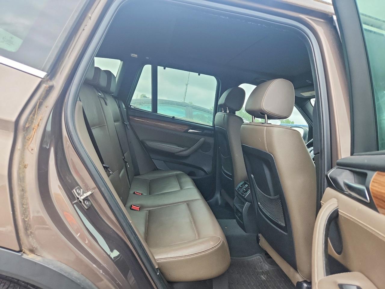 2013 Bmw X3 Xdrive28i Brown vin: 5UXWX9C55D0A17188