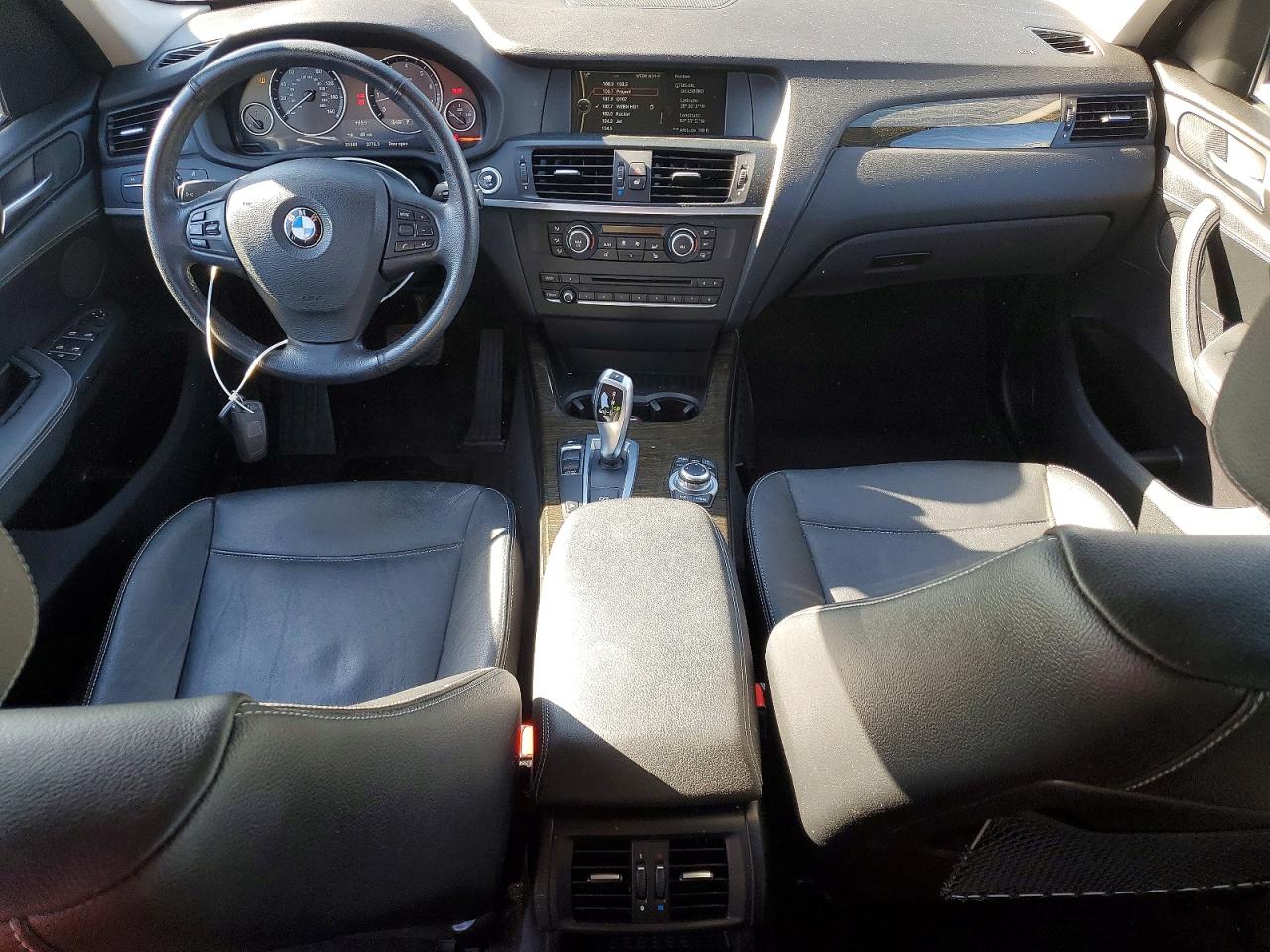 2013 Bmw X3 Xdrive28i Black vin: 5UXWX9C55D0A27610