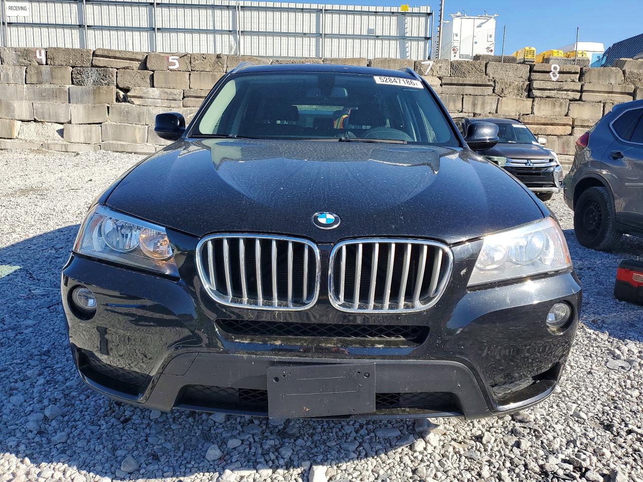 2013 Bmw X3 Xdrive28i Black vin: 5UXWX9C55D0A27610