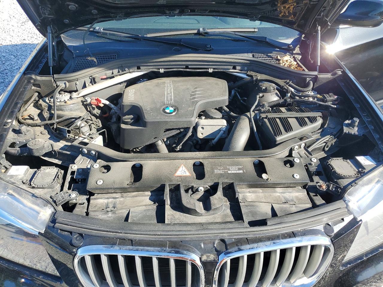 2013 Bmw X3 Xdrive28i Black vin: 5UXWX9C55D0A27610