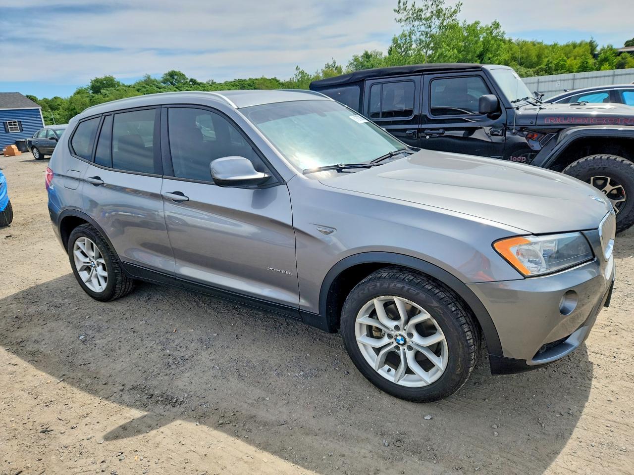 2013 Bmw X3 Xdrive28i Gray vin: 5UXWX9C55D0A31222