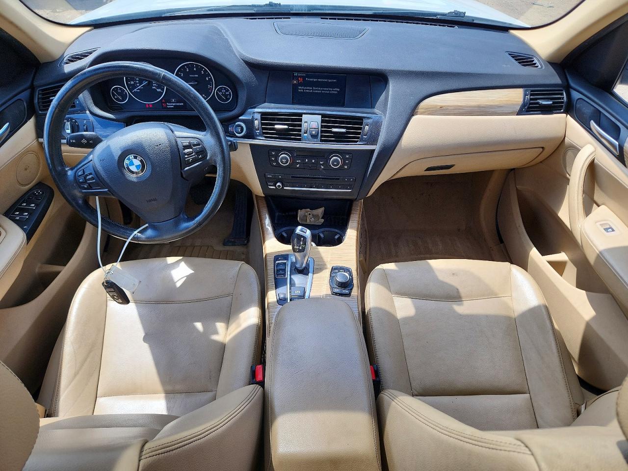 2014 Bmw X3 Xdrive28i Белый vin: 5UXWX9C55E0D15449