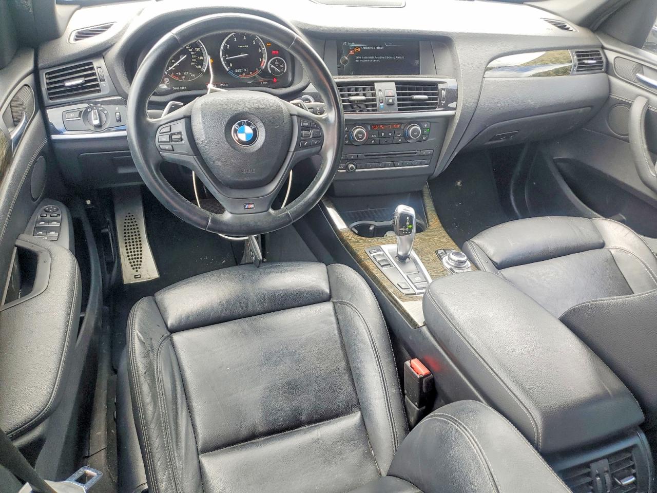 2014 Bmw X3 Xdrive28i Silver vin: 5UXWX9C55E0D24085