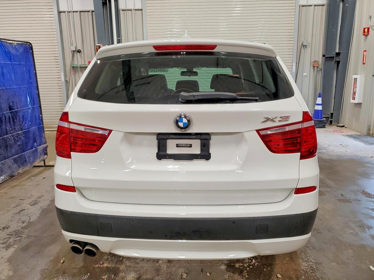 2014 Bmw X3 Xdrive28i Белый vin: 5UXWX9C55E0D28346