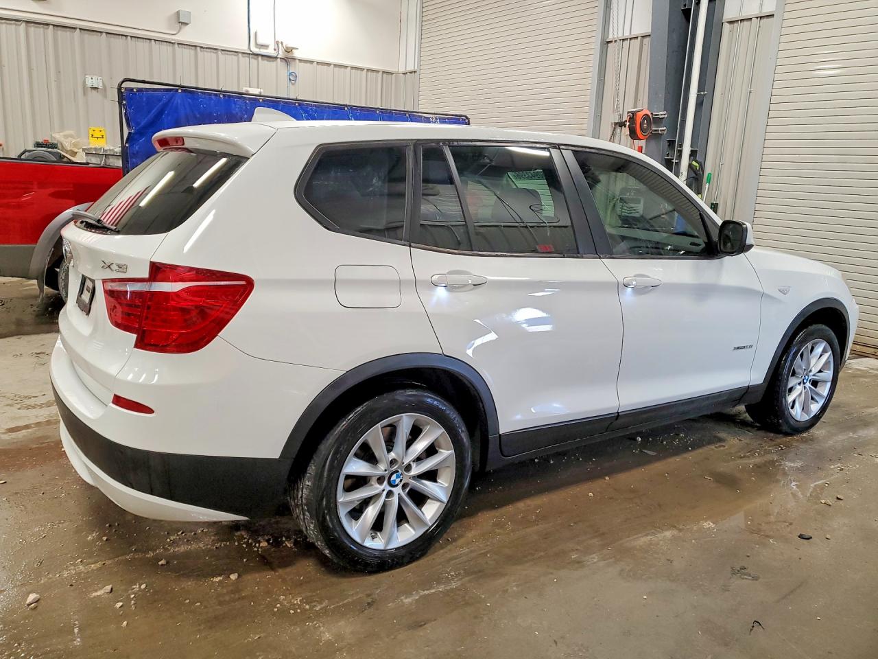 2014 Bmw X3 Xdrive28i Белый vin: 5UXWX9C55E0D28346