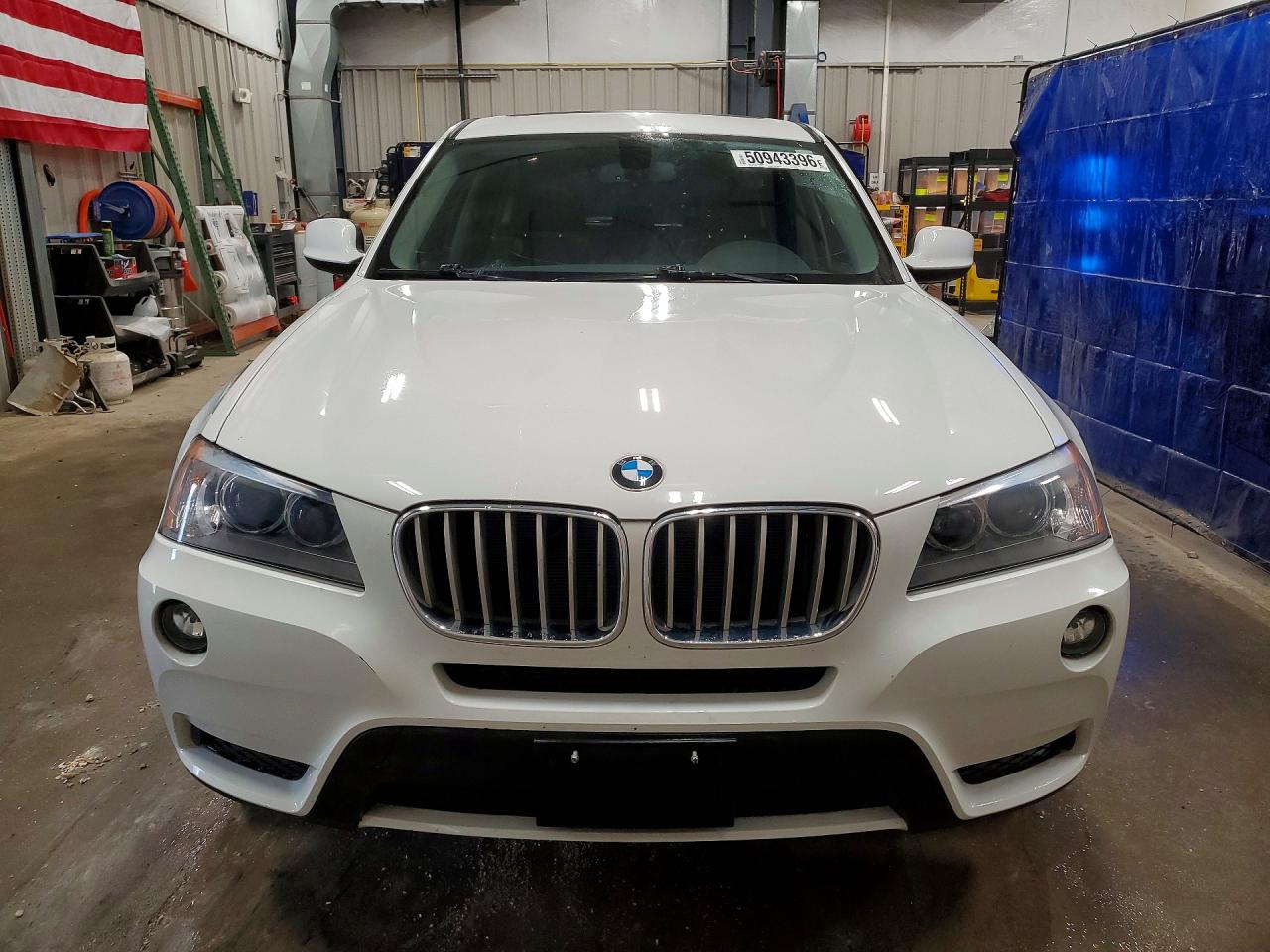 2014 Bmw X3 Xdrive28i Белый vin: 5UXWX9C55E0D28346