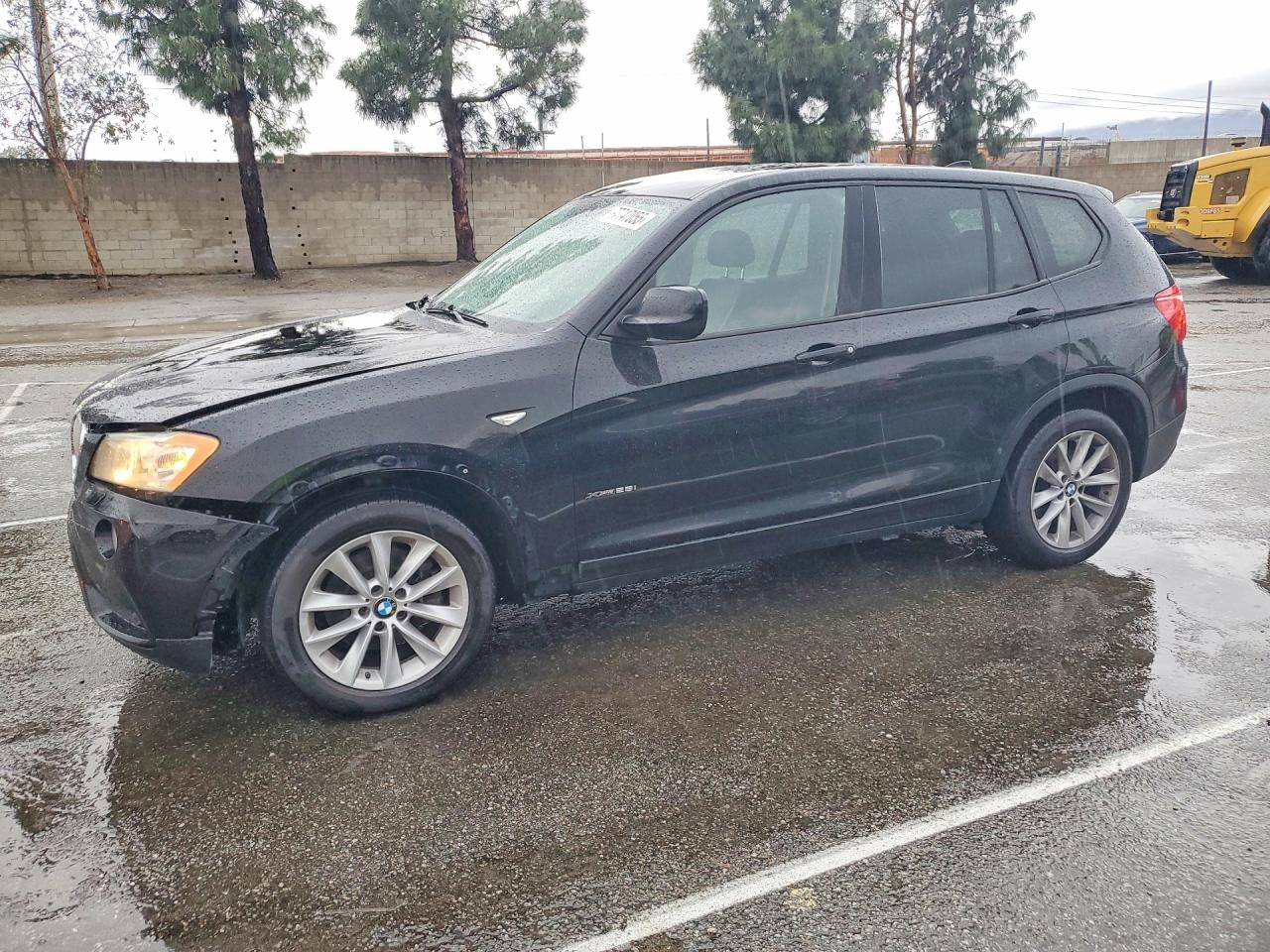 2014 Bmw X3 Xdrive28i Black vin: 5UXWX9C55E0D30646