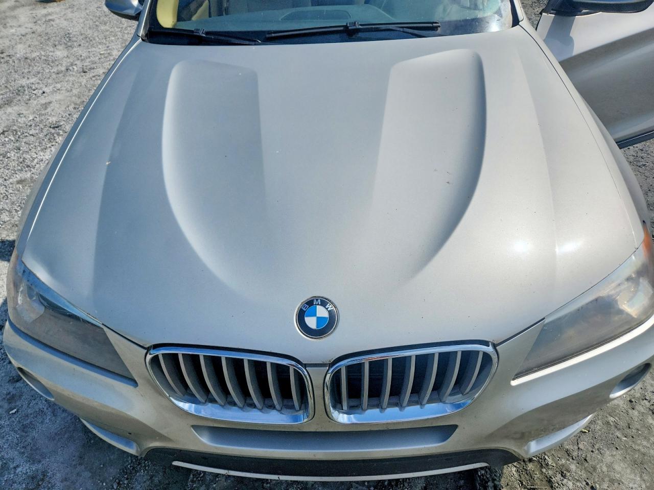 2014 Bmw X3 Xdrive28i Silver vin: 5UXWX9C55E0D31408