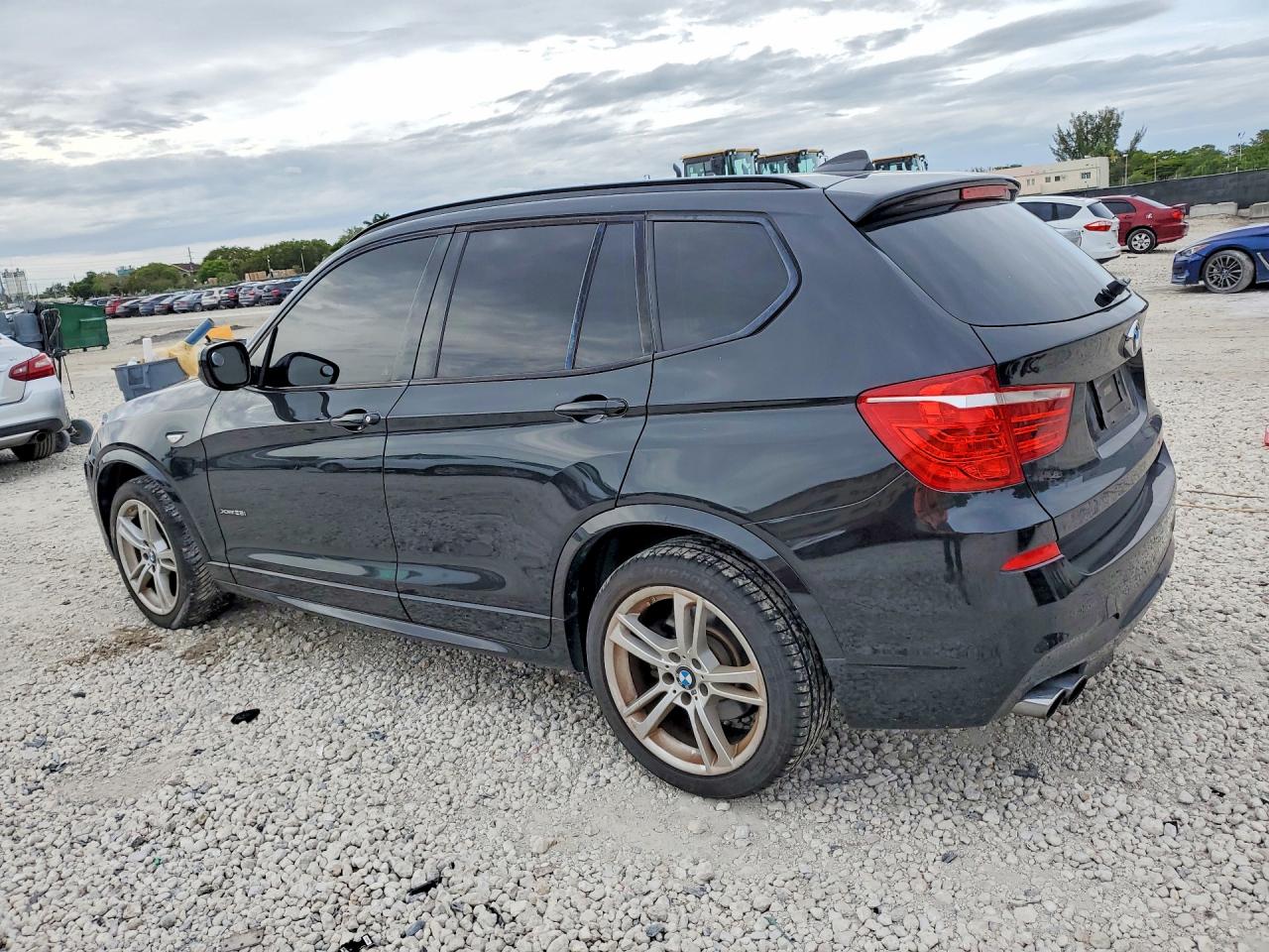 2014 Bmw X3 Xdrive28i Black vin: 5UXWX9C55E0D32610