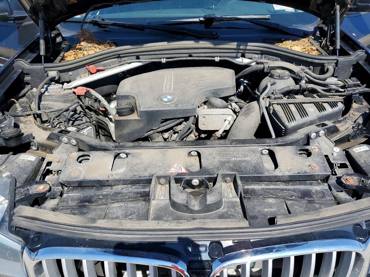 2015 Bmw X3 Xdrive28i Черный vin: 5UXWX9C55F0D50879