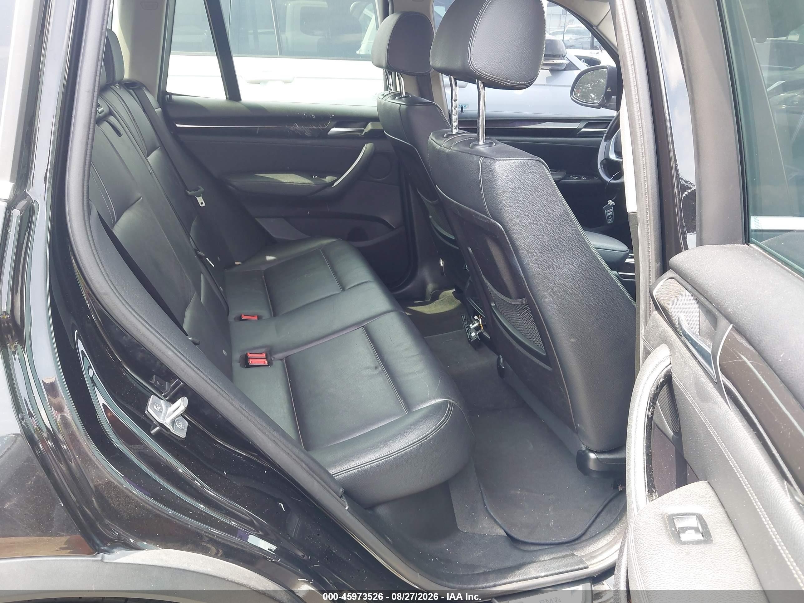 2015 Bmw X3 Xdrive28i Синий vin: 5UXWX9C55F0D53099