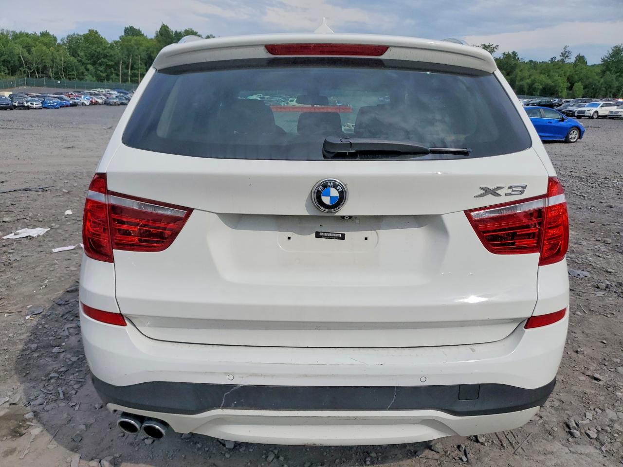 2015 Bmw X3 Xdrive28i Белый vin: 5UXWX9C55F0D53295