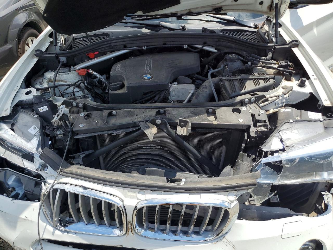 2016 Bmw X3 Xdrive28i White vin: 5UXWX9C55G0D93684