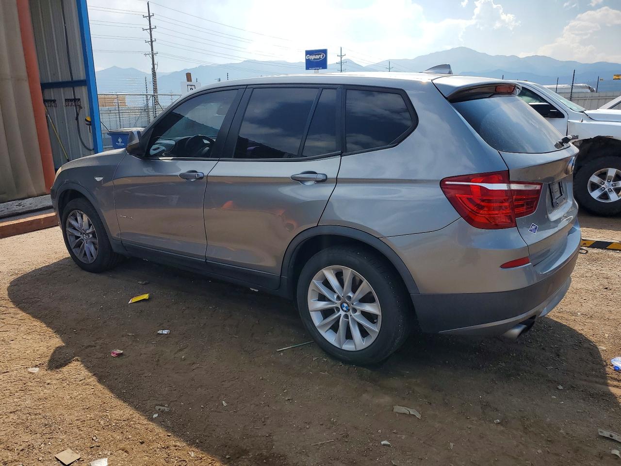 2013 Bmw X3 Xdrive28i Gray vin: 5UXWX9C56D0A08029