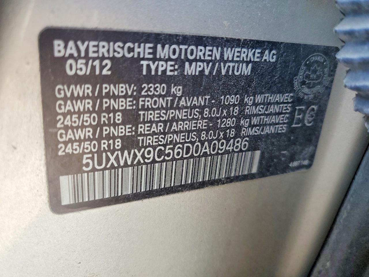 2013 Bmw X3 Xdrive28i Silver vin: 5UXWX9C56D0A09486