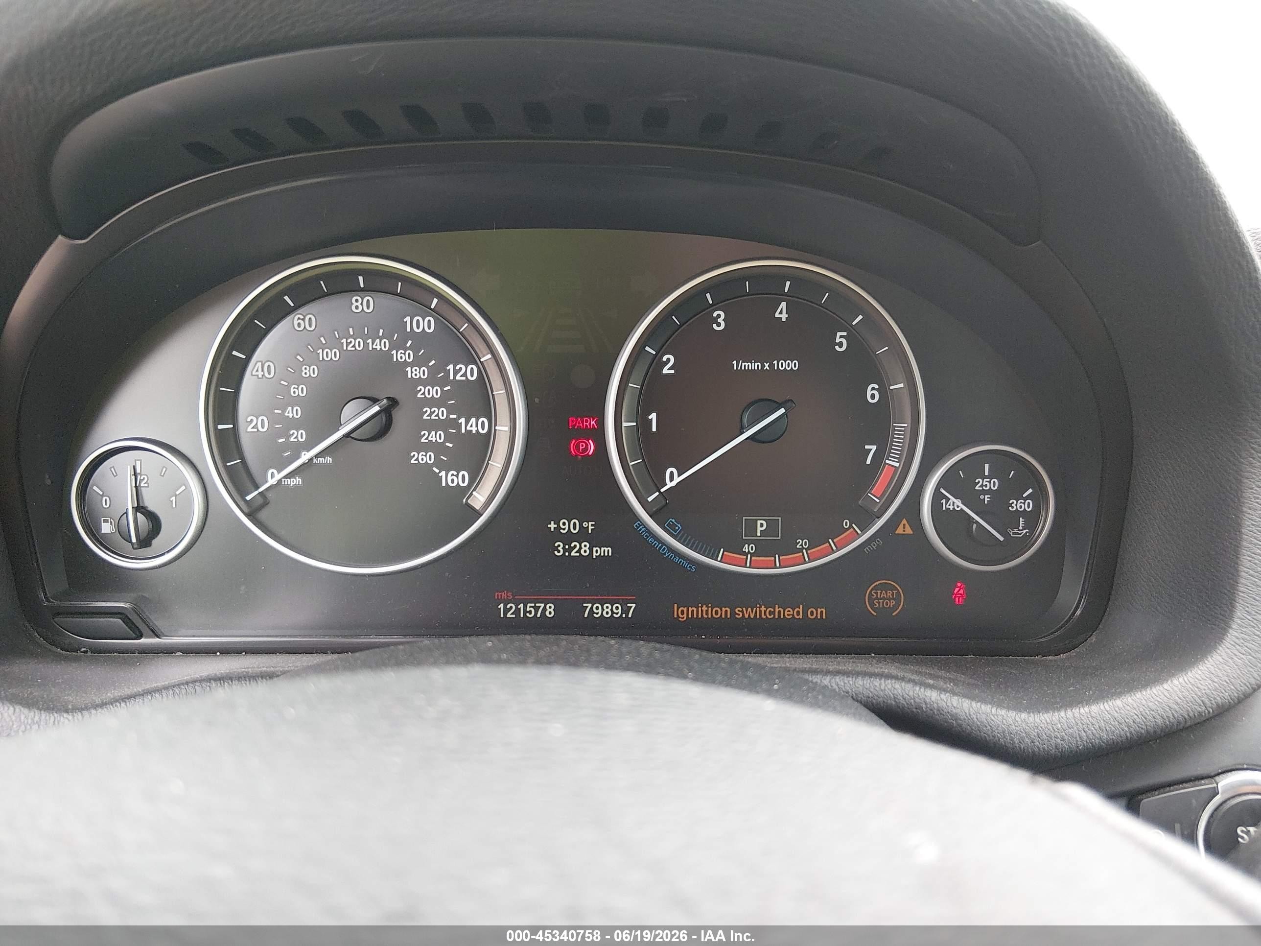 2013 Bmw X3 Xdrive28i Серый vin: 5UXWX9C56D0A14378