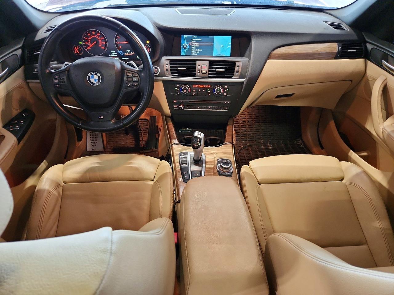 2013 Bmw X3 Xdrive28i Бордовый vin: 5UXWX9C56D0A19614