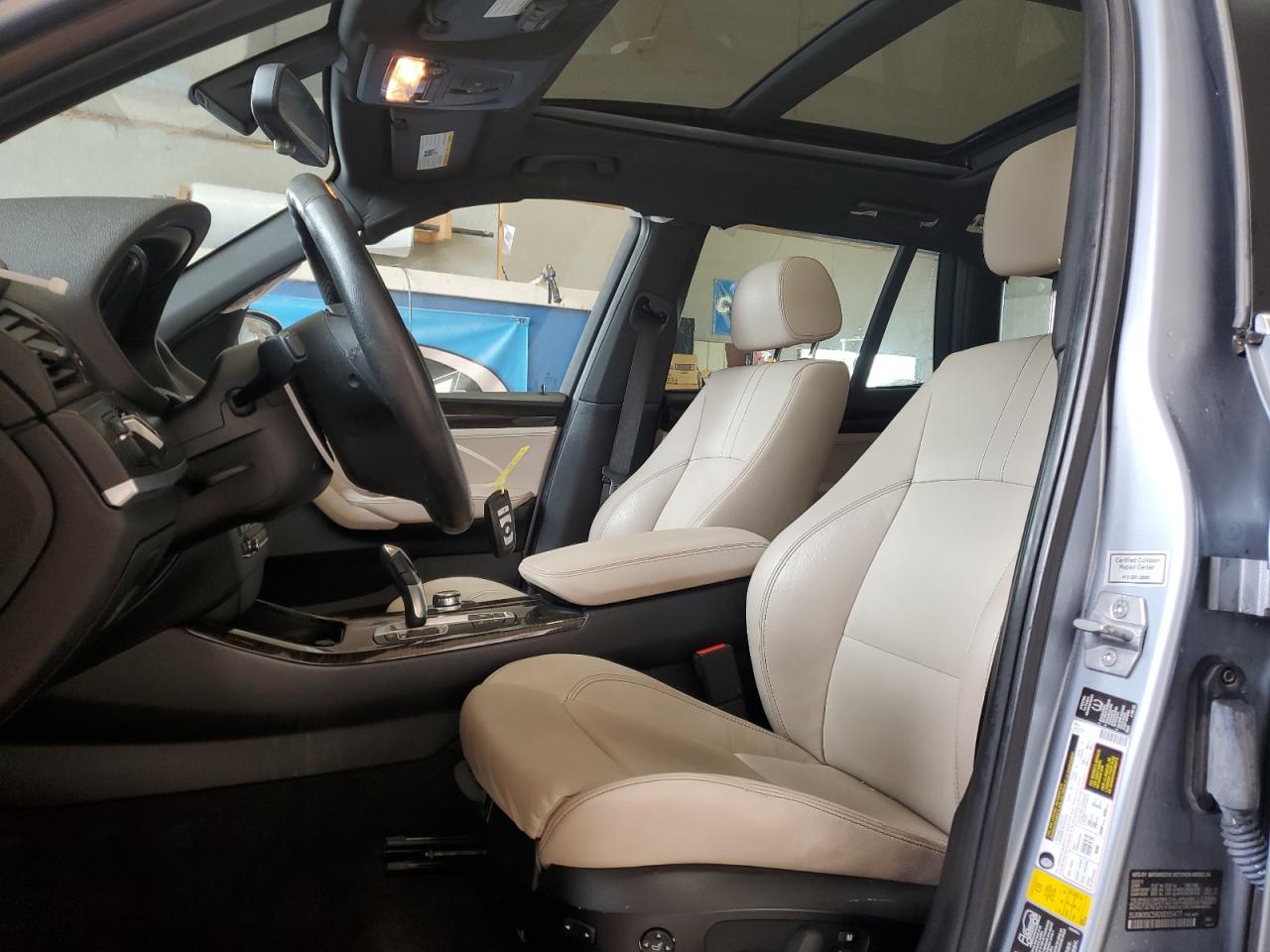 2013 Bmw Motorrad X3 Xdrive28i Blue vin: 5UXWX9C56D0D05477