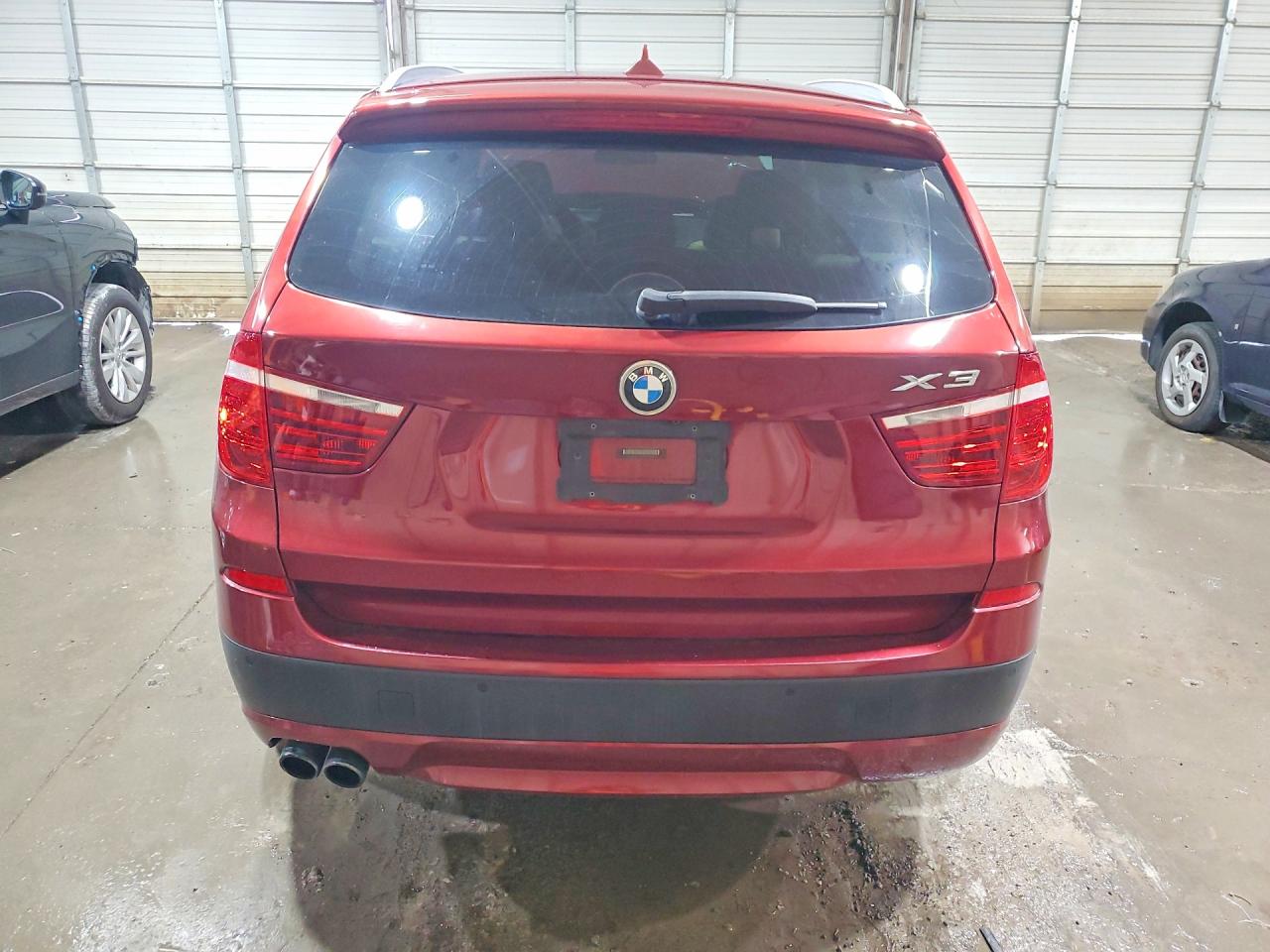 2013 Bmw X3 Xdrive28i Maroon vin: 5UXWX9C56D0D06161