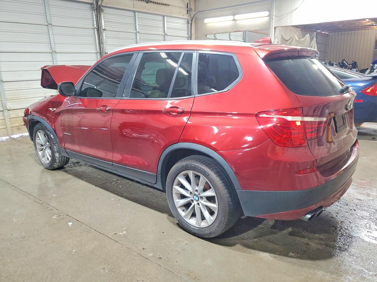 2013 Bmw X3 Xdrive28i Maroon vin: 5UXWX9C56D0D06161