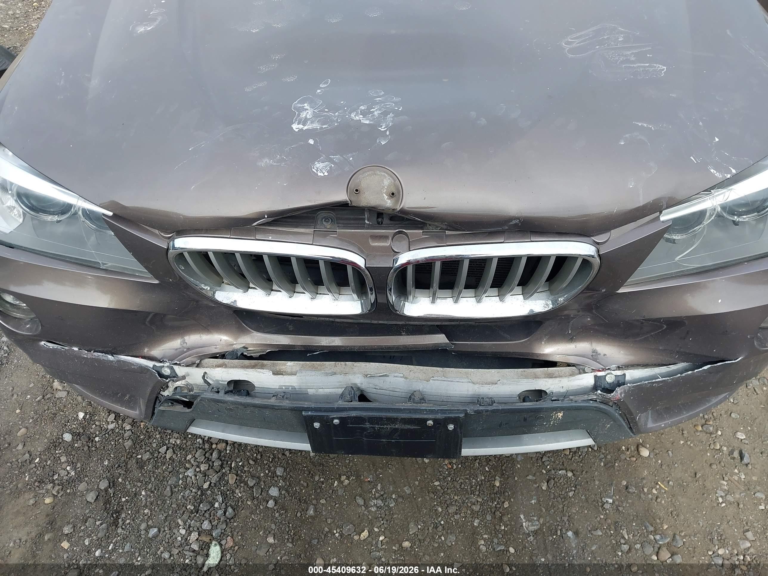 2013 Bmw X3 Xdrive28i Brown vin: 5UXWX9C56D0D06676