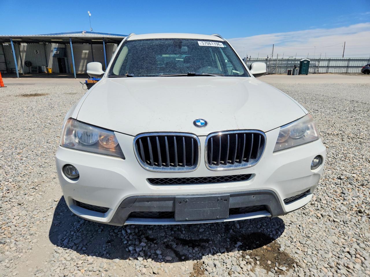 2013 Bmw X3 Xdrive28i White vin: 5UXWX9C56DLK59984