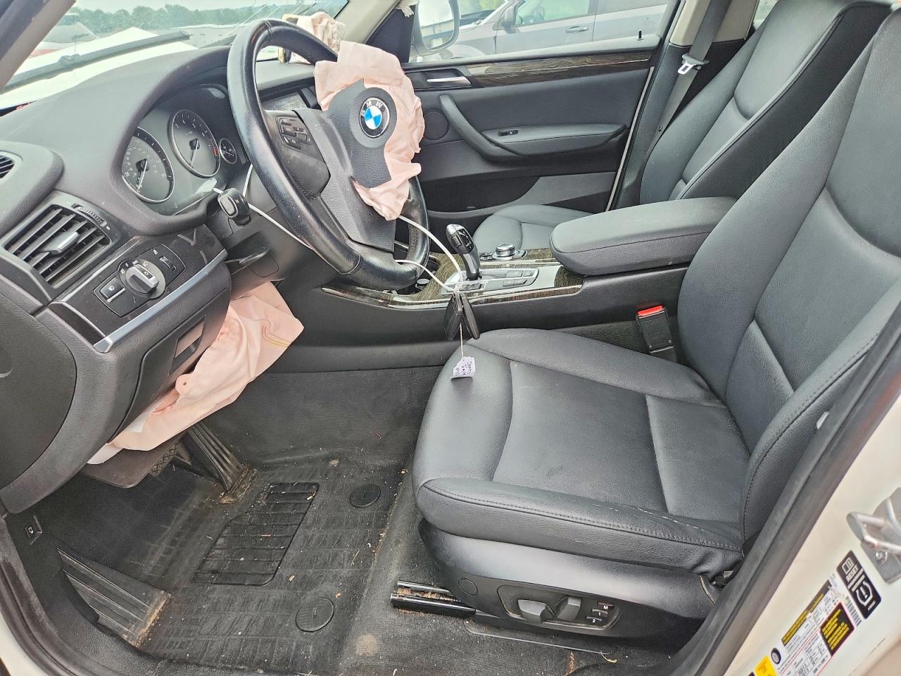 2014 Bmw X3 Xdrive28i Белый vin: 5UXWX9C56E0D16299