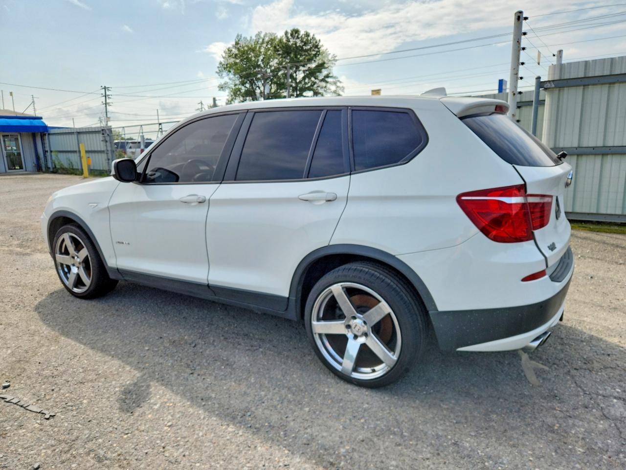 2014 Bmw X3 Xdrive28i White vin: 5UXWX9C56E0D17906