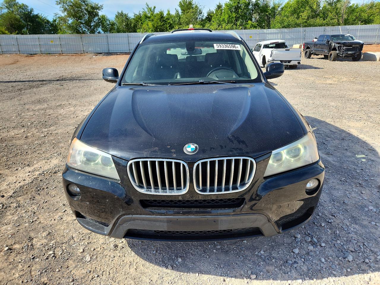 2014 Bmw X3 Xdrive28i Black vin: 5UXWX9C56E0D18456