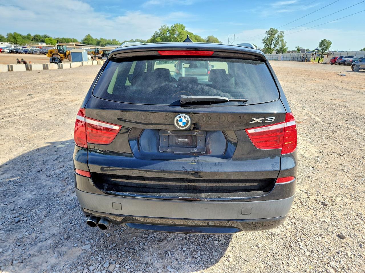 2014 Bmw X3 Xdrive28i Black vin: 5UXWX9C56E0D18456