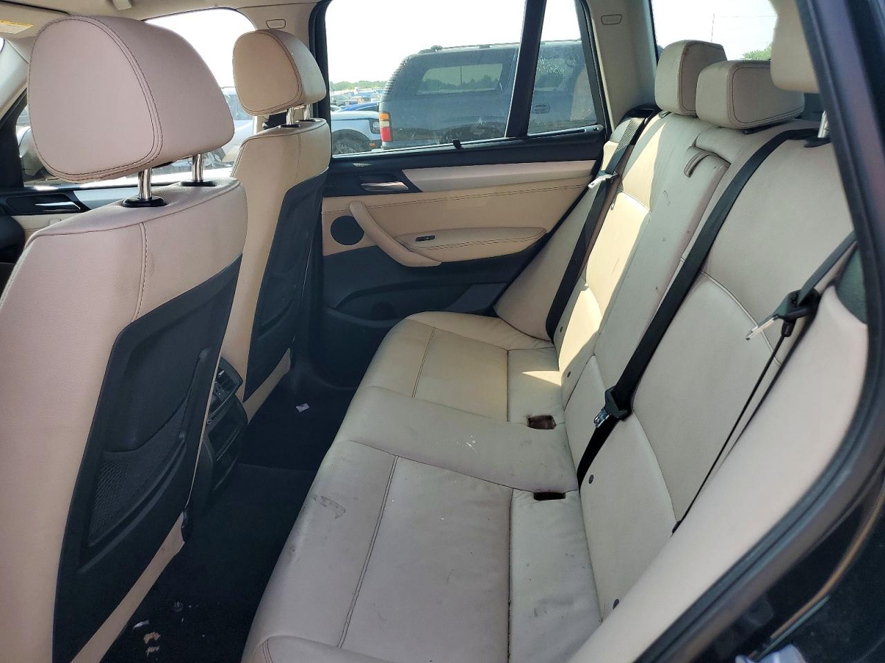 2014 Bmw X3 Xdrive28i Black vin: 5UXWX9C56E0D38903