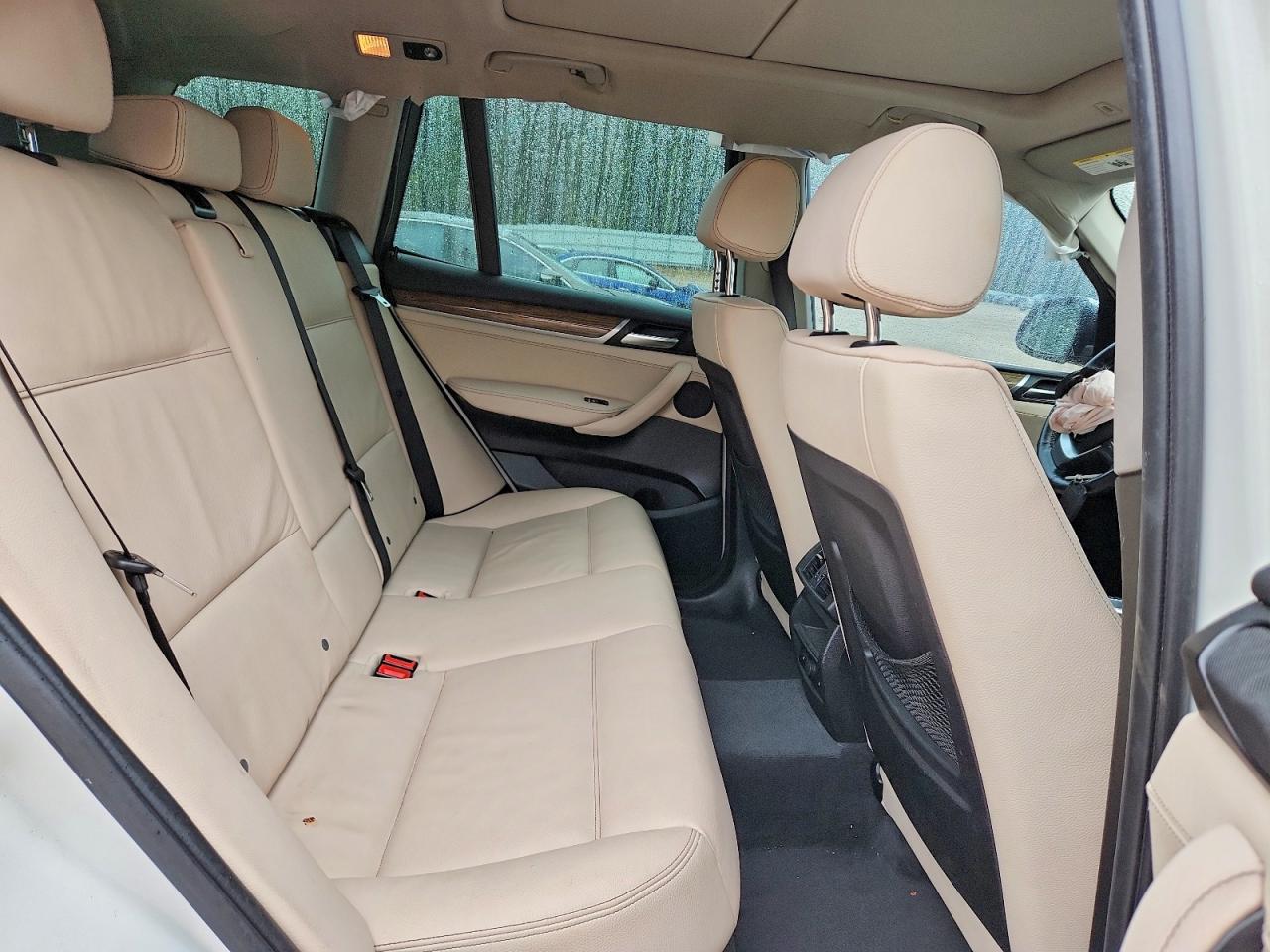 2015 Bmw X3 Xdrive28i Белый vin: 5UXWX9C56F0D46341