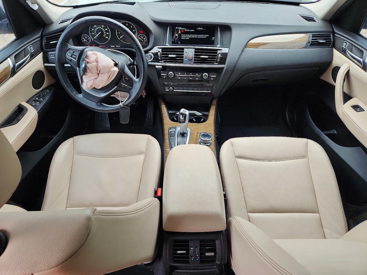 2015 Bmw X3 Xdrive28i Белый vin: 5UXWX9C56F0D46341