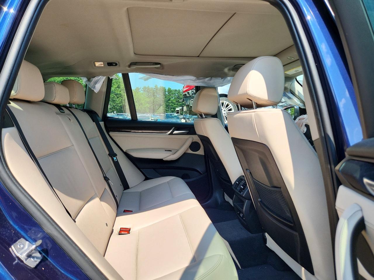 2015 Bmw X3 Xdrive28i Blue vin: 5UXWX9C56F0D58277