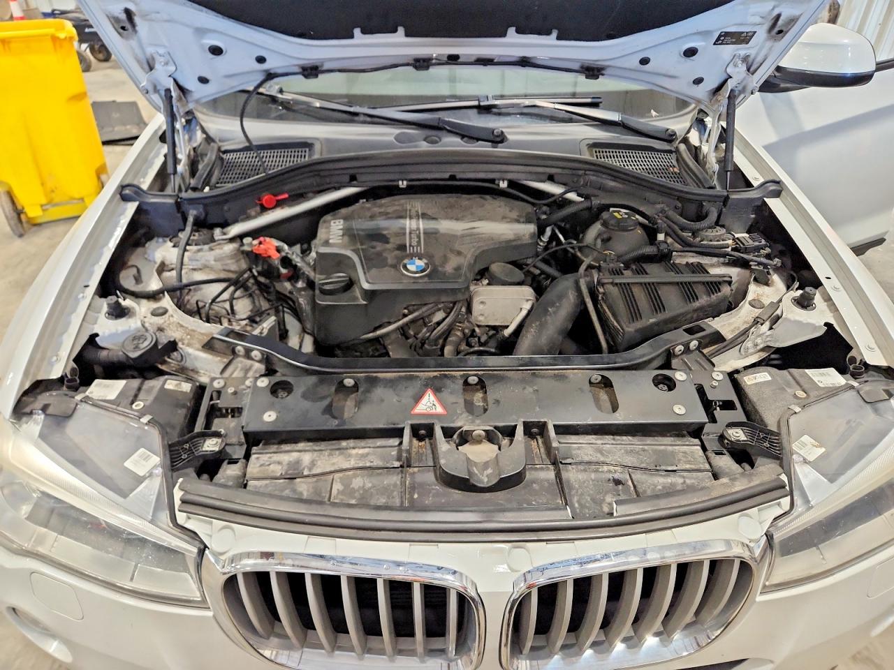 2016 Bmw X3 Xdrive28i White vin: 5UXWX9C56G0D81222