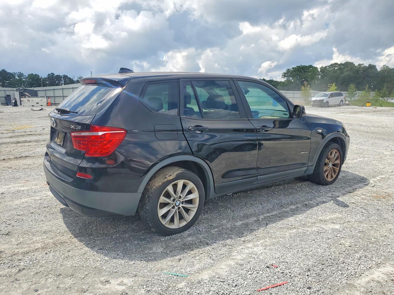 2013 Bmw X3 Xdrive28i Black vin: 5UXWX9C57D0A08623