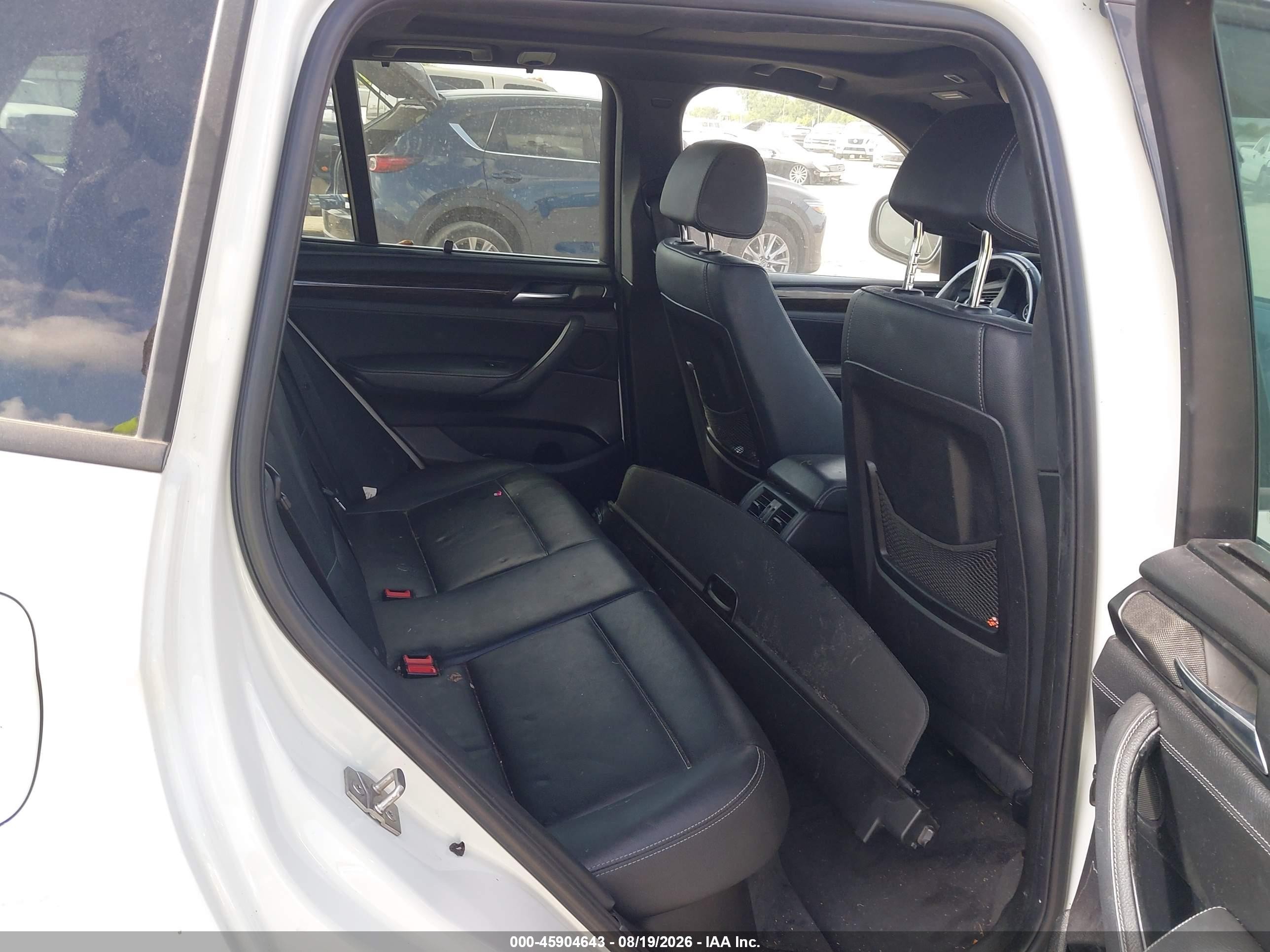 2013 Bmw X3 Xdrive28i White vin: 5UXWX9C57D0A10601