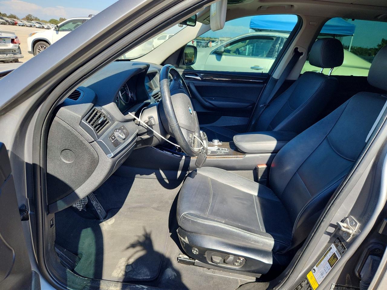 2013 Bmw X3 Xdrive28i Gray vin: 5UXWX9C57D0A11084