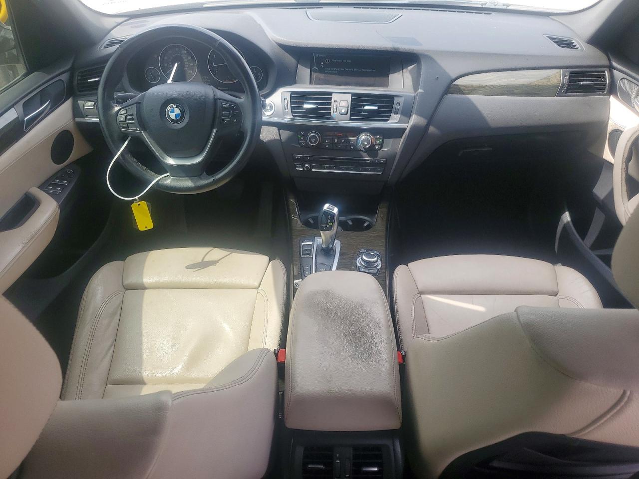 2013 Bmw X3 Xdrive28i Черный vin: 5UXWX9C57D0A19167
