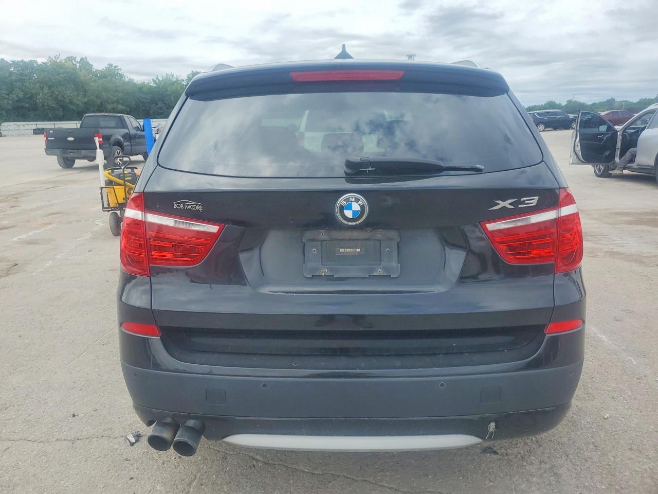 2013 Bmw X3 Xdrive28i Черный vin: 5UXWX9C57D0A19167