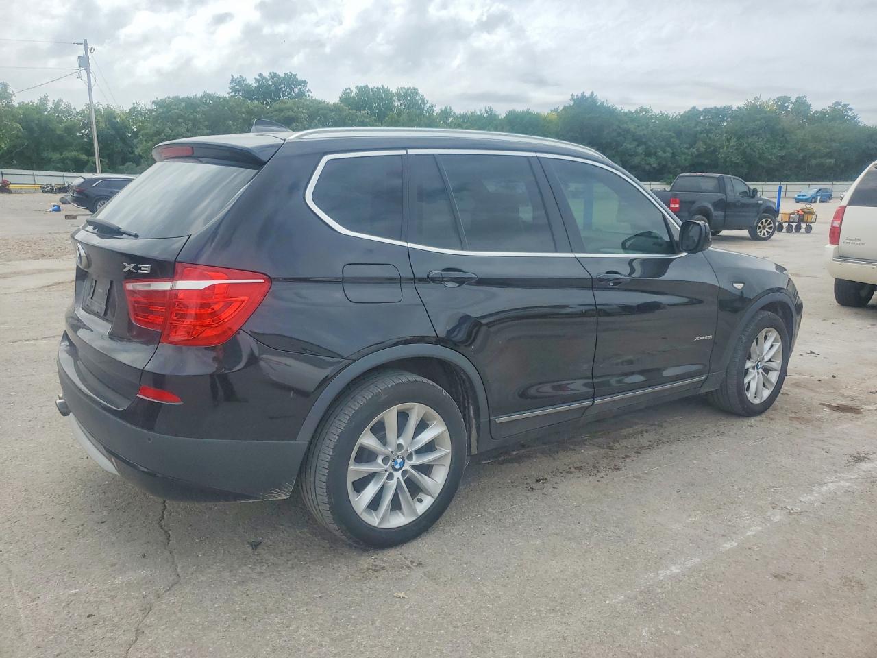 2013 Bmw X3 Xdrive28i Черный vin: 5UXWX9C57D0A19167