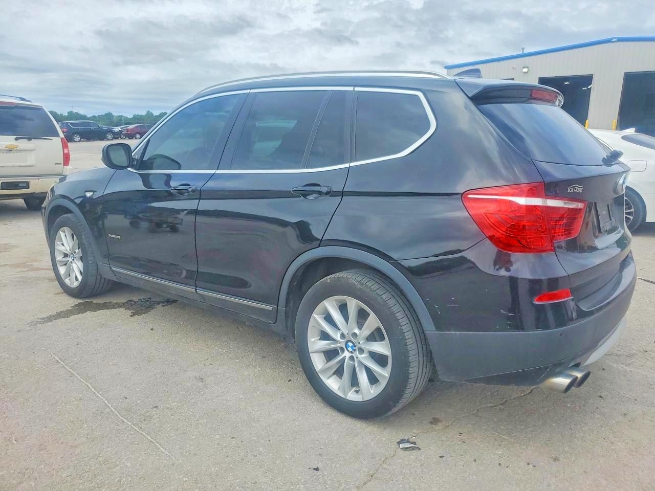 2013 Bmw X3 Xdrive28i Черный vin: 5UXWX9C57D0A19167