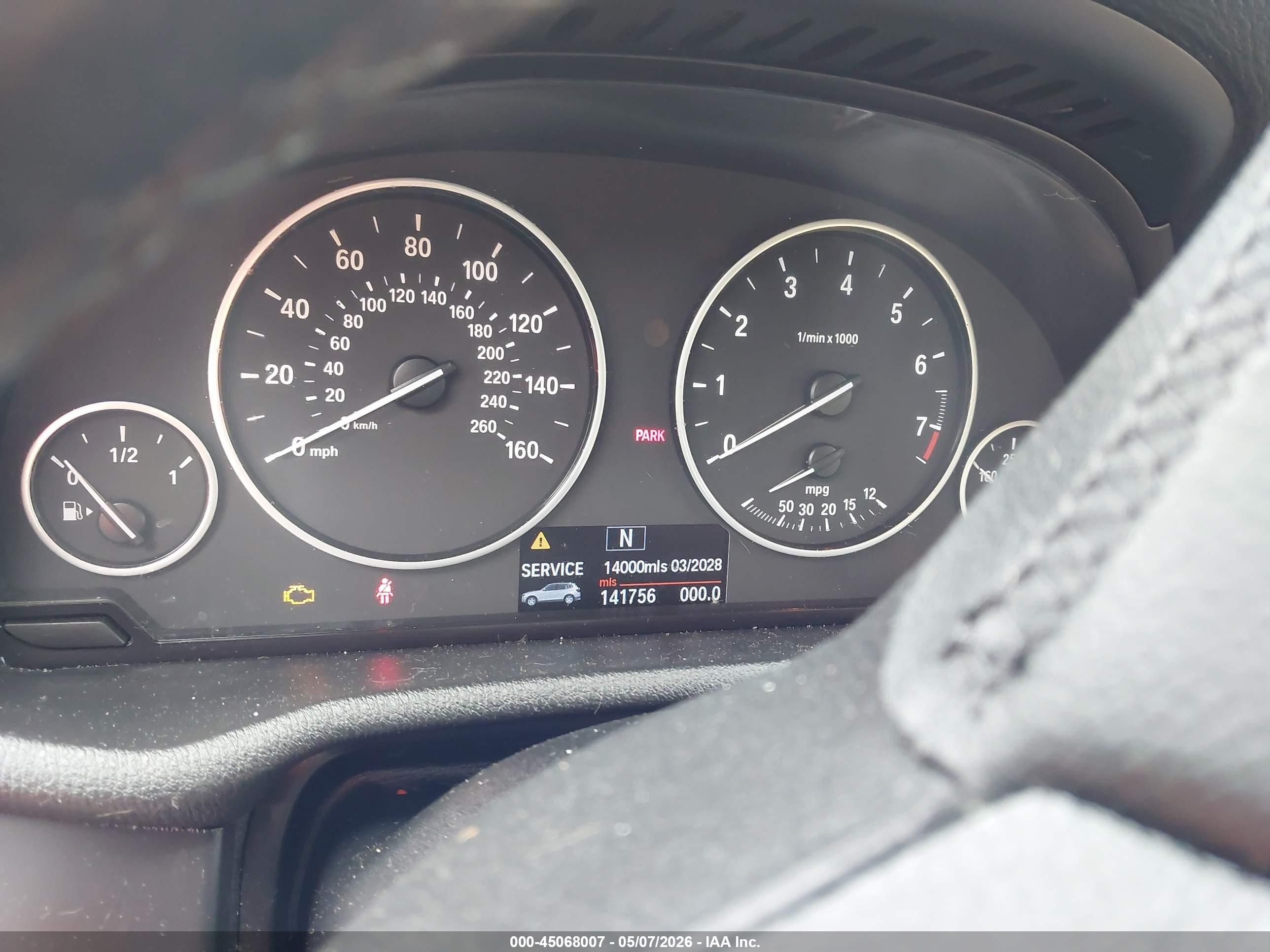 2013 Bmw X3 Xdrive28i Gray vin: 5UXWX9C57D0A20609